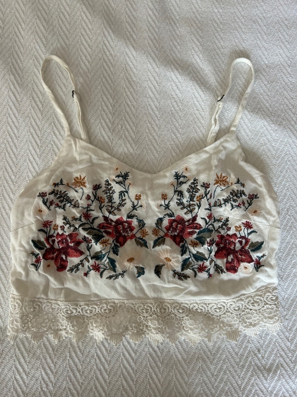 Boho Cropped Tank